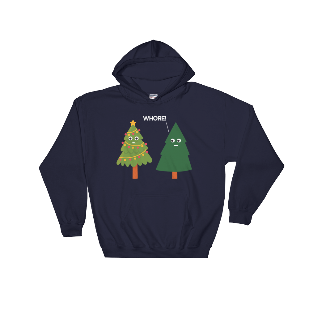 X-Mas Tree Shade (Hoodie)-Hoodie-Swish Embassy