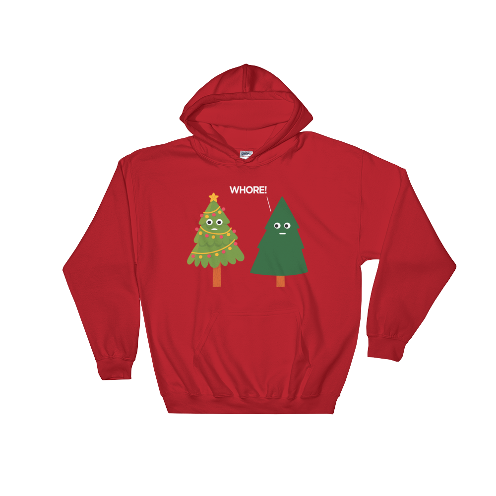 X-Mas Tree Shade (Hoodie)-Hoodie-Swish Embassy