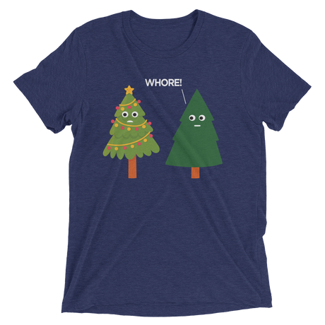 X-Mas Tree Shade (Triblend)-Triblend T-Shirt-Swish Embassy