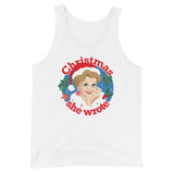 Xmas She Wrote (Tank Top)-Tank Top-Swish Embassy