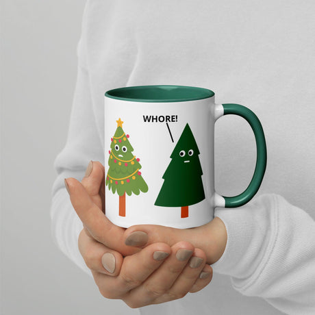 Xmas Tree Shade (Christmas Mugs)-Christmas Mugs-Swish Embassy