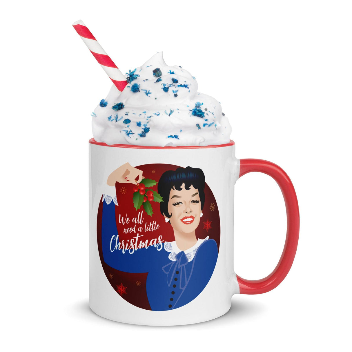 Xmas with Mame (Christmas Mugs)-Mugs-Swish Embassy