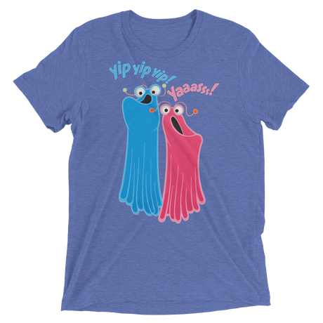 Yip Yip Yasss (Triblend)-Triblend T-Shirt-Swish Embassy