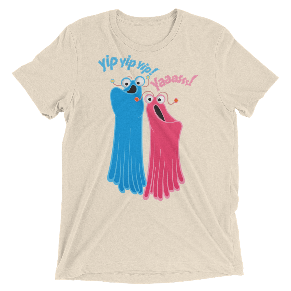 Yip Yip Yasss (Triblend)-Triblend T-Shirt-Swish Embassy