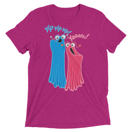 Yip Yip Yasss (Triblend)-Triblend T-Shirt-Swish Embassy