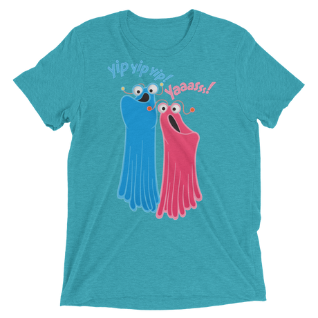 Yip Yip Yasss (Triblend)-Triblend T-Shirt-Swish Embassy