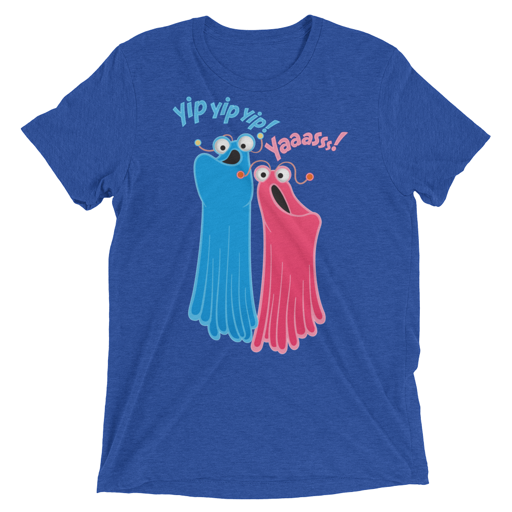 Yip Yip Yasss (Triblend)-Triblend T-Shirt-Swish Embassy