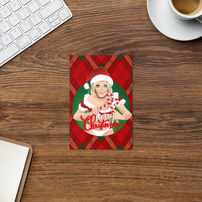 You Better Lick (Greeting card)-Christmas Card-Swish Embassy