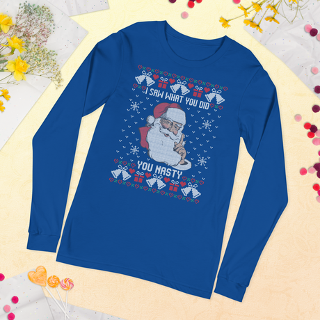 You Nasty (Ugly Christmas)-Christmas T-Shirts-Swish Embassy