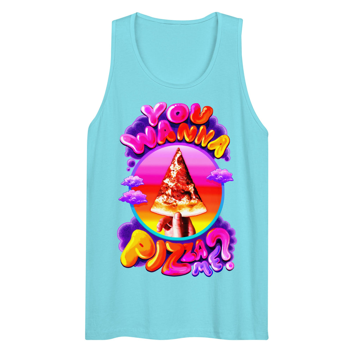 You Wanna Pizza Me? (Tank Top)-Tank Top (Staging)-Swish Embassy