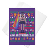 Yuletide Gay (Greeting Card)-Christmas Card-Swish Embassy