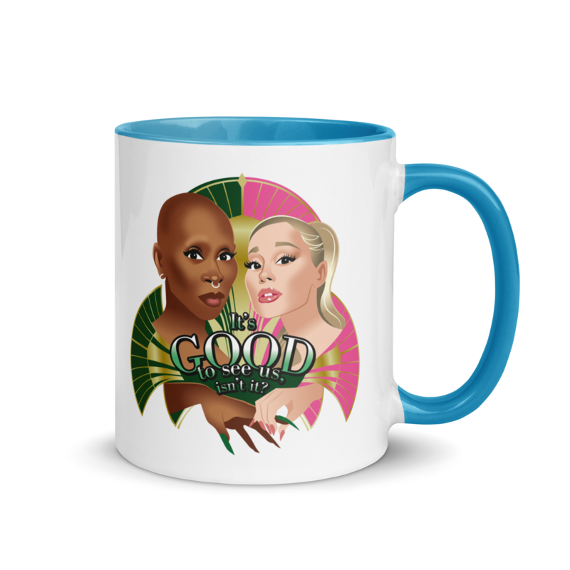 It's Good to See Us (Mug) - Blue