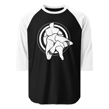 Bullseye (Raglan) - Black/White