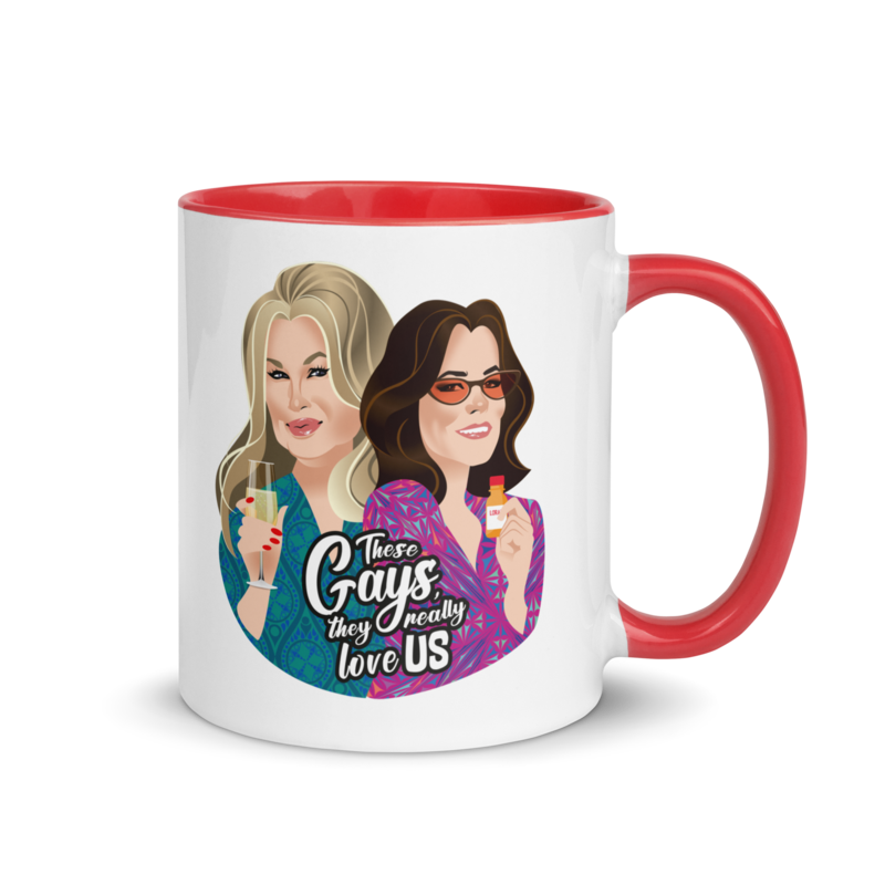 These Gays Love Us (Mug) - Red