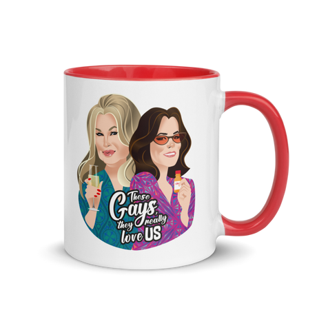 These Gays Love Us (Mug) - Red