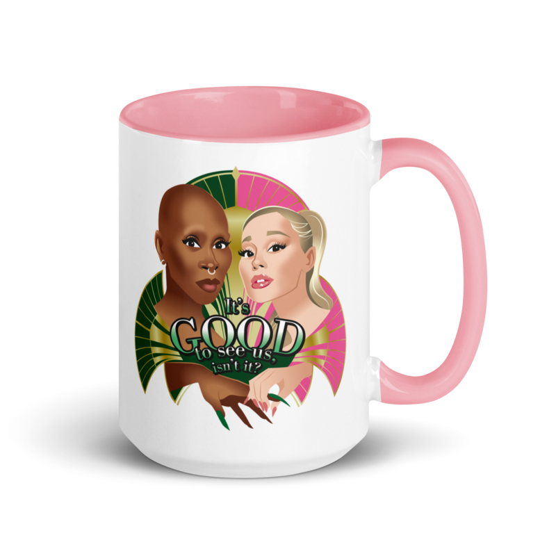 It's Good to See Us (Mug) - Pink