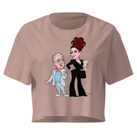 Well Well Well (Crop Top) - Hazy Pink