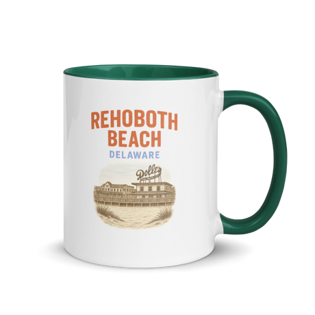 Rehoboth Beach (Mug) - Dark Green