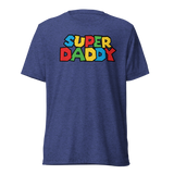 Super Daddy (Triblend) - Navy Triblend