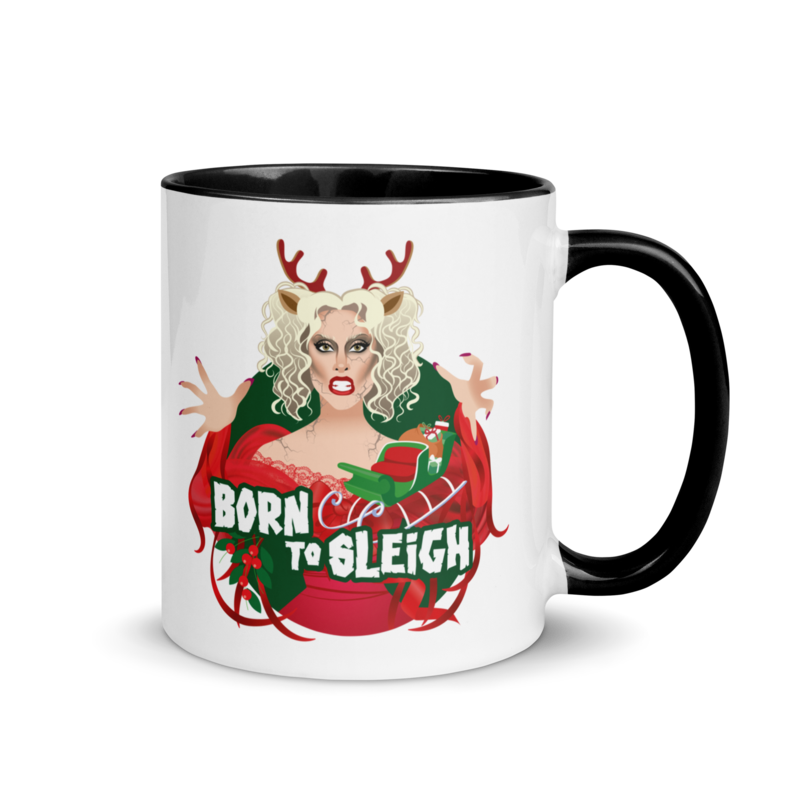 Born to Sleigh (Mug) - Black