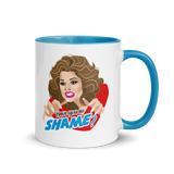 Have You No Shame? (Mug) - Blue