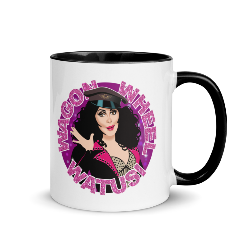 Wagon Wheel Watusi (Mug) - Black