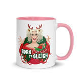 Born to Sleigh (Mug) - Pink