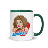 Have You No Shame? (Mug) - Dark Green