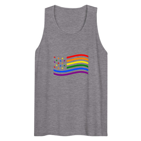 Pride in the USA (Tank Top) - Athletic Heather
