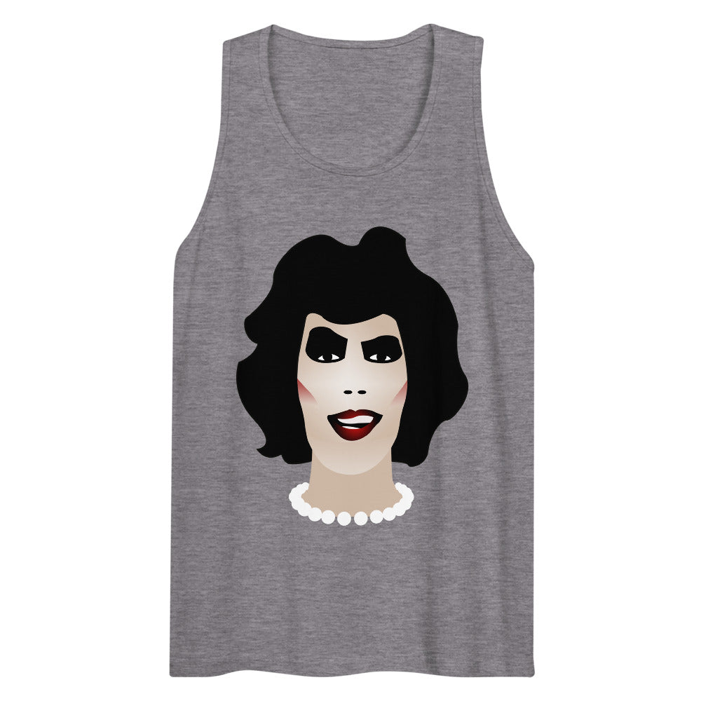 Frank N Furter (Tank Top) - Athletic Heather