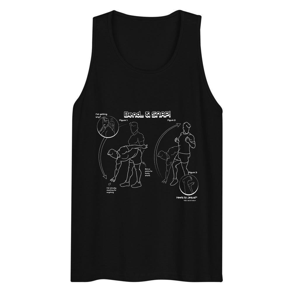 Pliez et accrochez (Tank Top) - Black