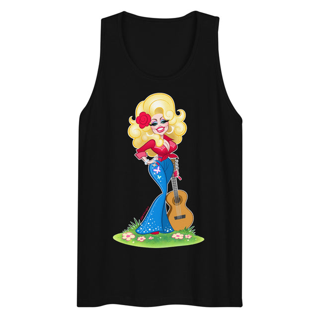 Smoky Mountain Glam (Tank Top) - Black