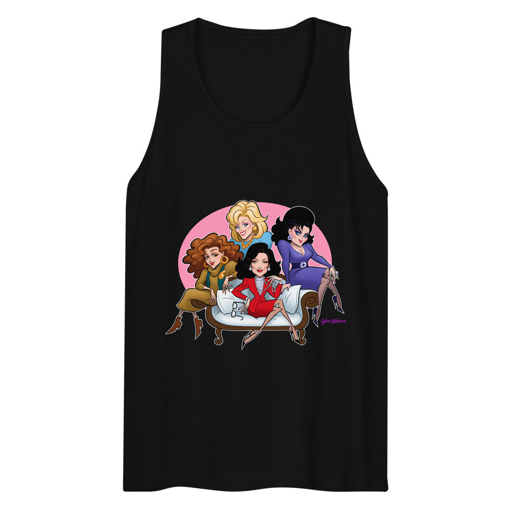 Southern Belles (Tank Top) - Black