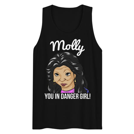 Molly You in Danger Girl (Tank Top) - Black