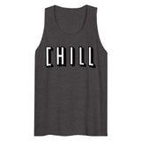 Netflix and Chill (Tank Top) - Charcoal Heather