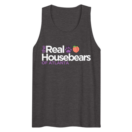 Real Housebears (Tank Top) - Charcoal Heather