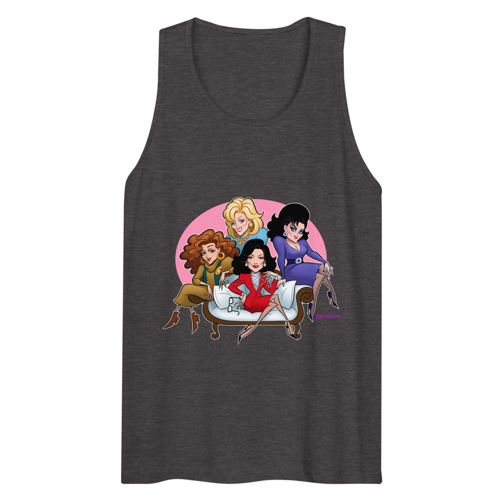 Southern Belles (Tank Top) - Charcoal Heather