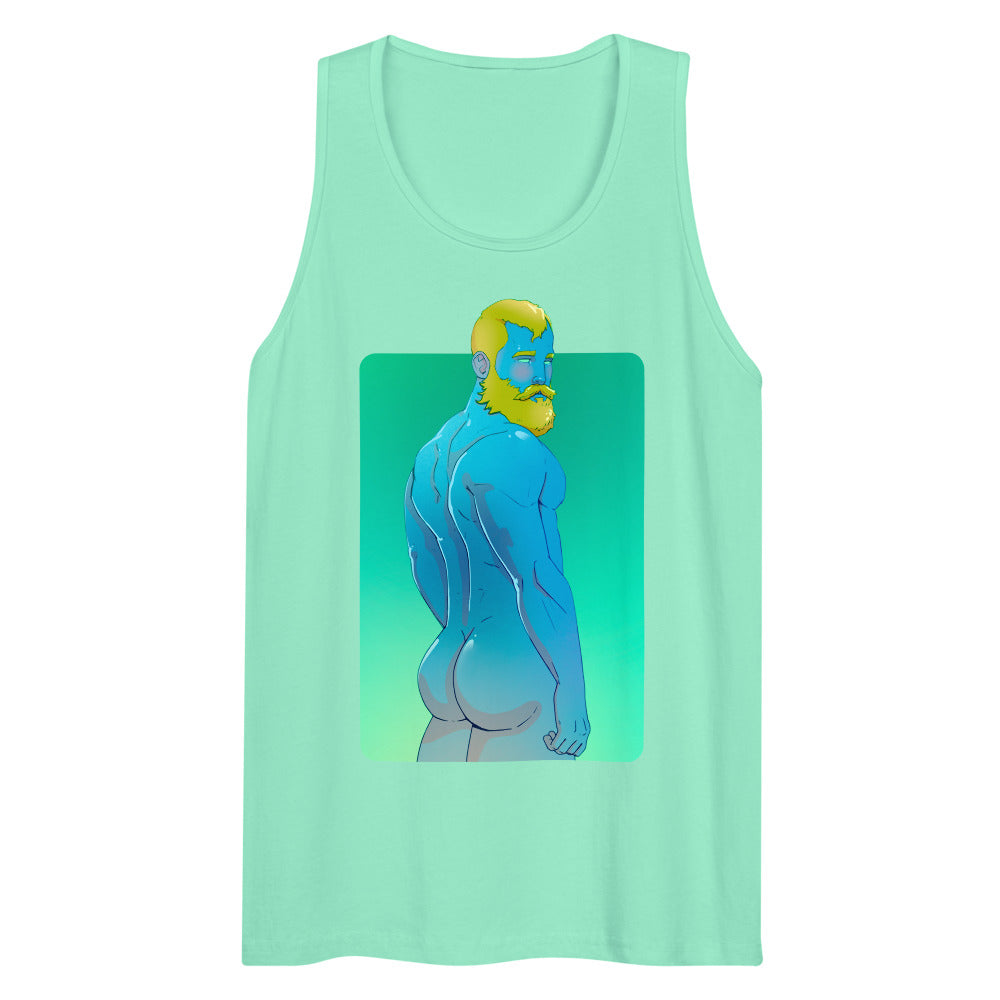 Scandinavian Tan (Tank Top) - Mint