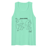 Pliez et accrochez (Tank Top) - Mint