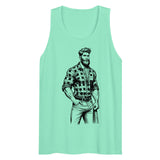 Lumbersexual (Tank Top) - Mint