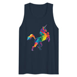 Polygon Unicorn (Tank Top) - Navy