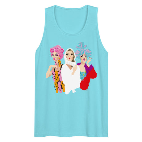 Queens of the Desert (Tank Top) - Pacific Blue