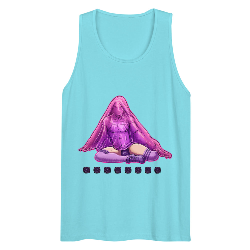 Bless Me Daddy (Tank Top) - Pacific Blue