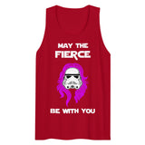 May the Fierce Be With You (Tank Top) - Red