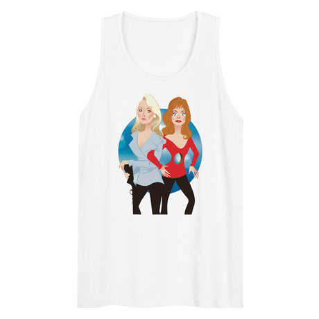 Mad & Hel (Tank Top) - White