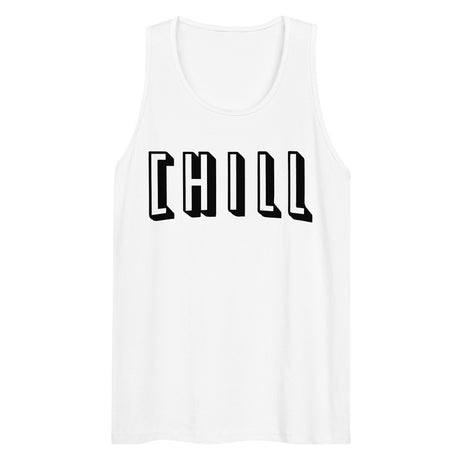 Netflix and Chill (Tank Top) - White