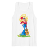 Smoky Mountain Glam (Tank Top) - White