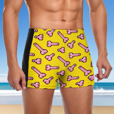 8bit Score (Square Cut Trunks)-Square Cut Trunks-Swish Embassy