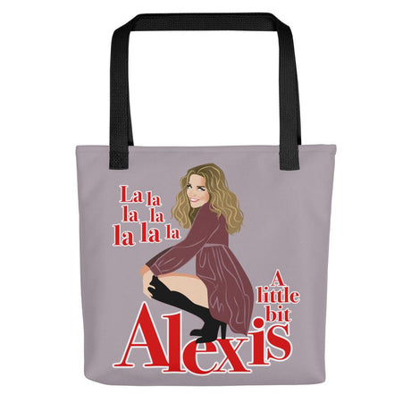 A Little Bit Alexis (Tote bag)-Bags-Swish Embassy