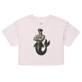 Art Deco Merman (Crop Top)-Crop Top-Swish Embassy